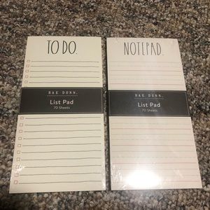 Rae Dunn note pads
